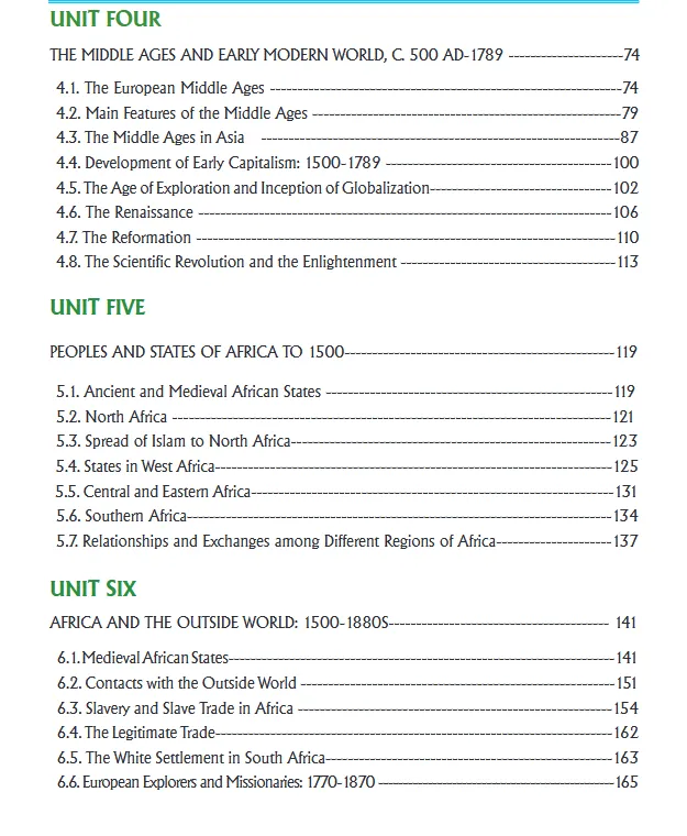 Download Ethiopian new Curriculum grade 11 history Student Textbook PDF